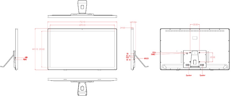 32 inch all in one pc product chart