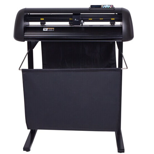 Black HL630 cheap vinyl cutter with basket