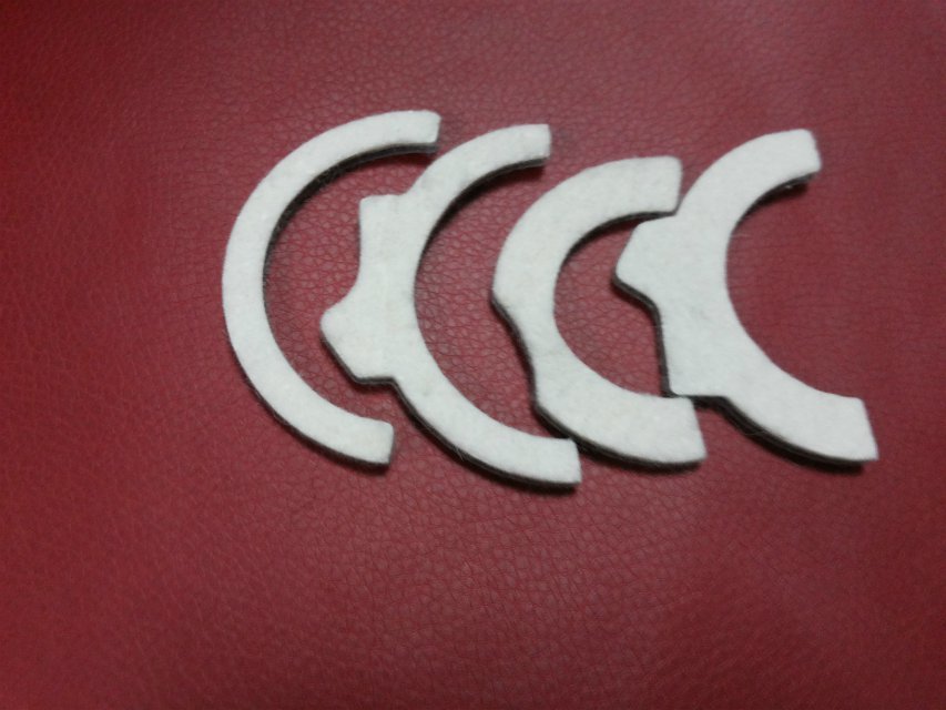 Opc Drum Sponge Seal for Konica Minolta 7020 7025 7145 7135 7035 7228 Bizhub 420 500 421 501  10usd  6 sets