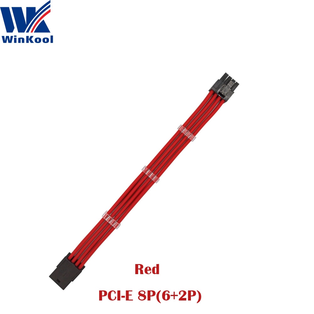 WinKooL_Red_PCI-E_8P_Extension_Cable