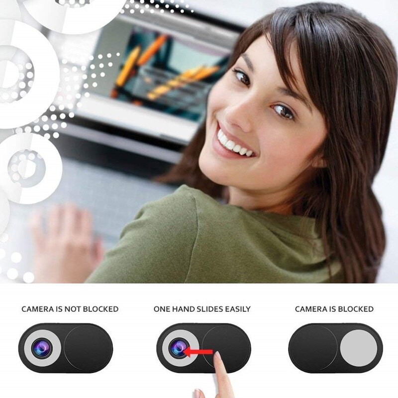 webcam cover shutter magnet slider