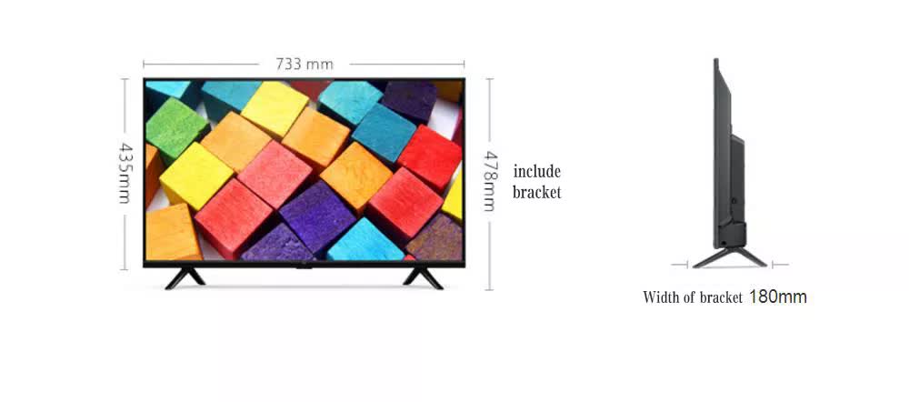 IN STOCK ! Global Version Xiaomi TV 4A 32 inch 1366x768pixel 1GB 4GB Wifi Smart  TV