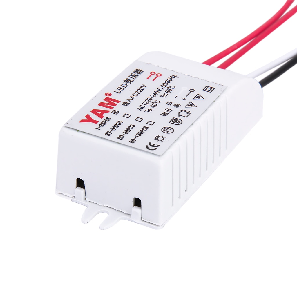 LED Bulb Transformer Power Supply Driver Input   220V 50 / 60Hz Output 3V