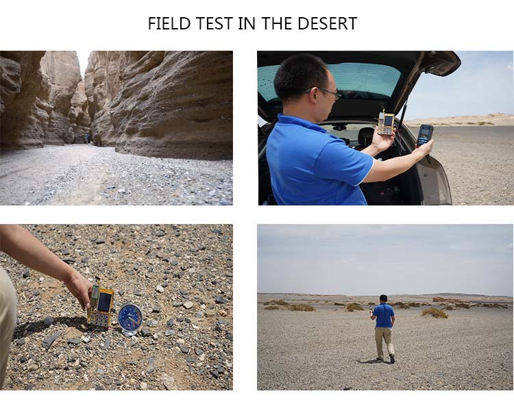 FIELD TEST IN THE DESERT