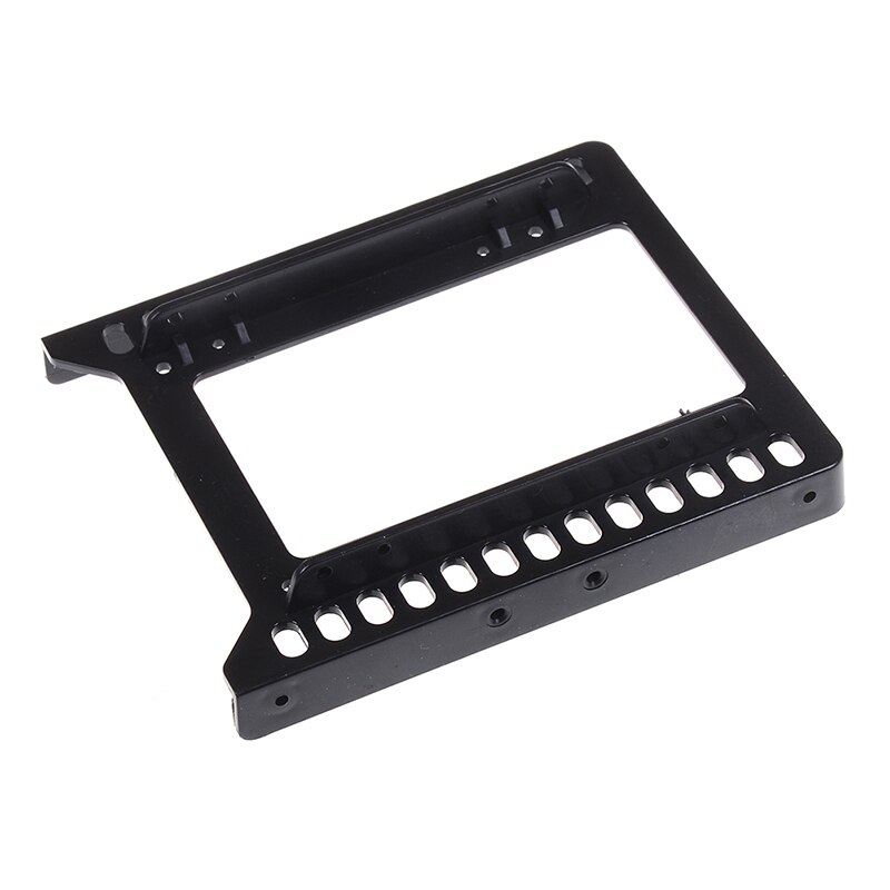 Adapter 2.5" to 3.5" Hard Drive Plastic Bracket HDD Holder Mounting SSD Black