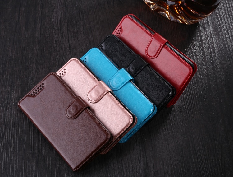 Flip Cover Case PU Leather Phone Bags with Stand Function Cases