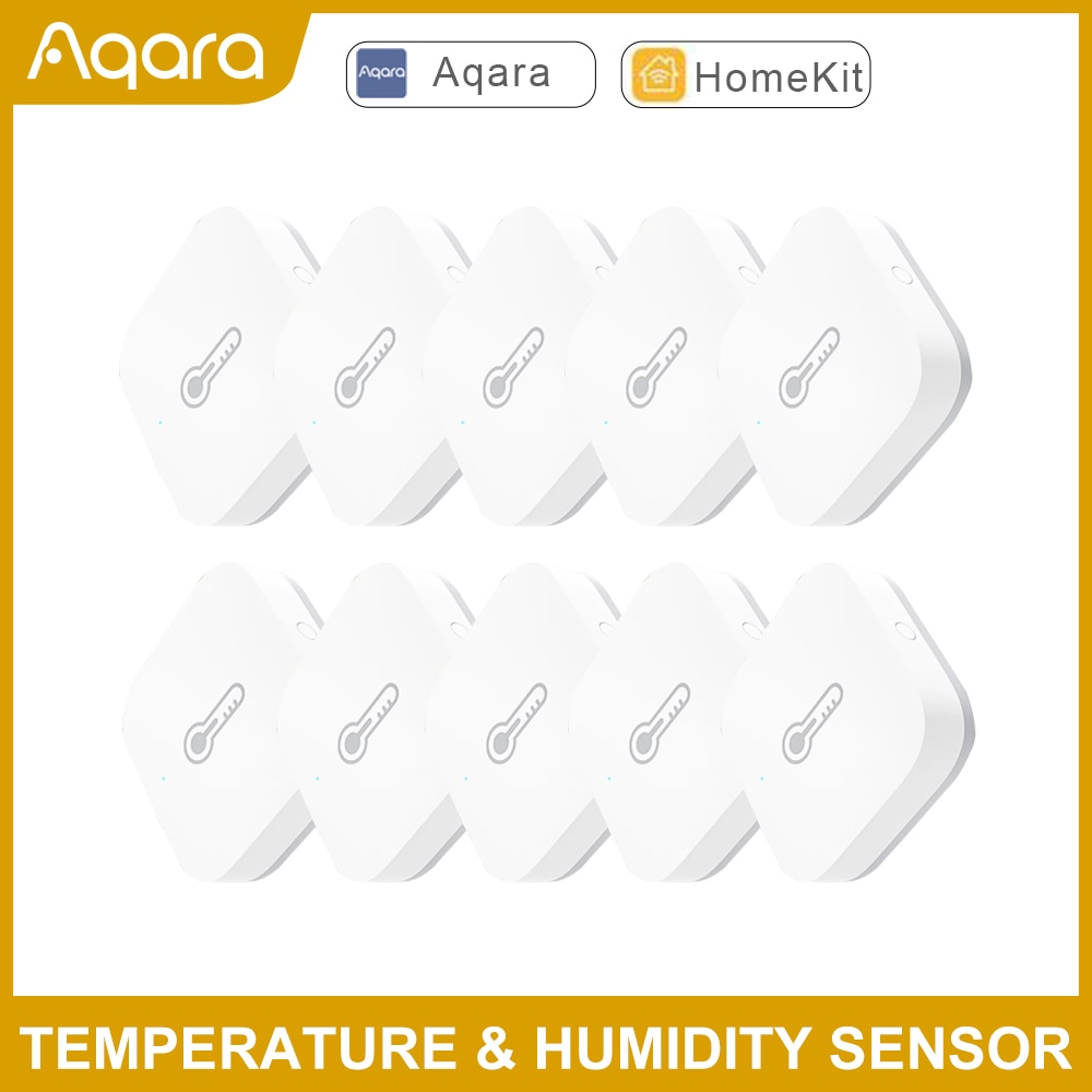 Aqara Zigbee Wireless Temperature Humidity Sensor For Smart Home Kit Thermometer Hygrometer Mijia Temperature Humidity Sensor