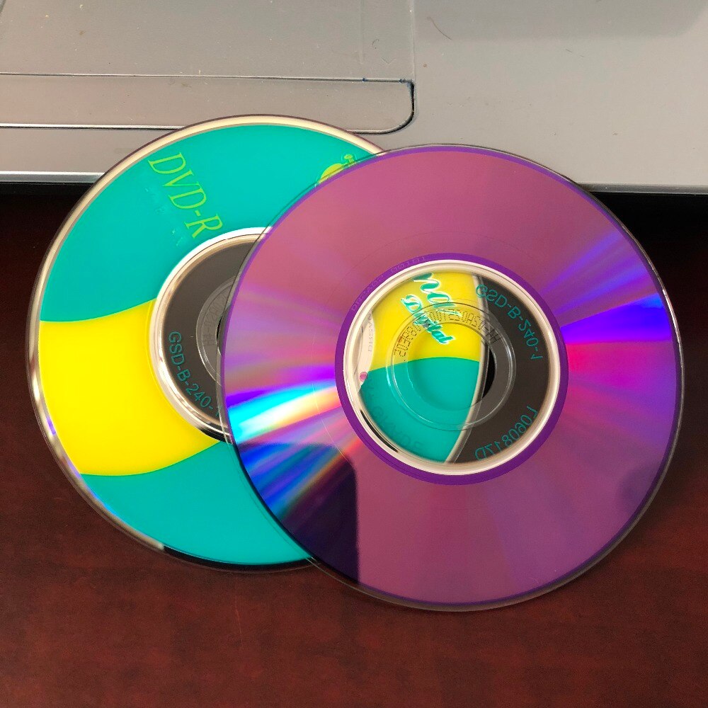 Wholesale 10 Pcs Mini 8 cm 1.4 GB Grade A Fruit Blank Printed 8x DVD R Discs.
