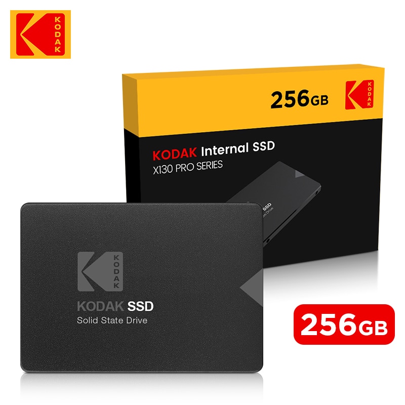 KODAK X130 PRO 256GB SSD SATA III Internal Solid State Hard Disk Drive for Laptop 550MB/S Hdd 2.5 External Hard Disk Free Ship