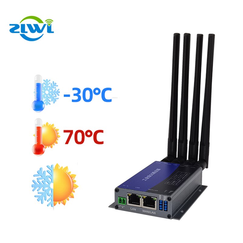 ZLWL IR2000 High Speed Durable  5G Industrial Router Outdoor 5G Modem with Dual Sim Card Slot