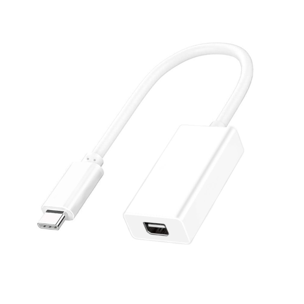 USB 3.1 Type C (Thunderbolt 3) to Mini Display Port Thunderbolt 2 Adapter For MacBook Pro