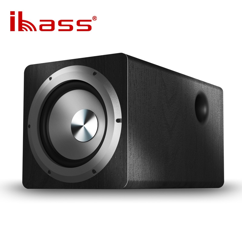 100W IBASS 6.5 inch active subwoofer speaker 360 stereo echo wall amplifier multimedia computer TV living room speaker