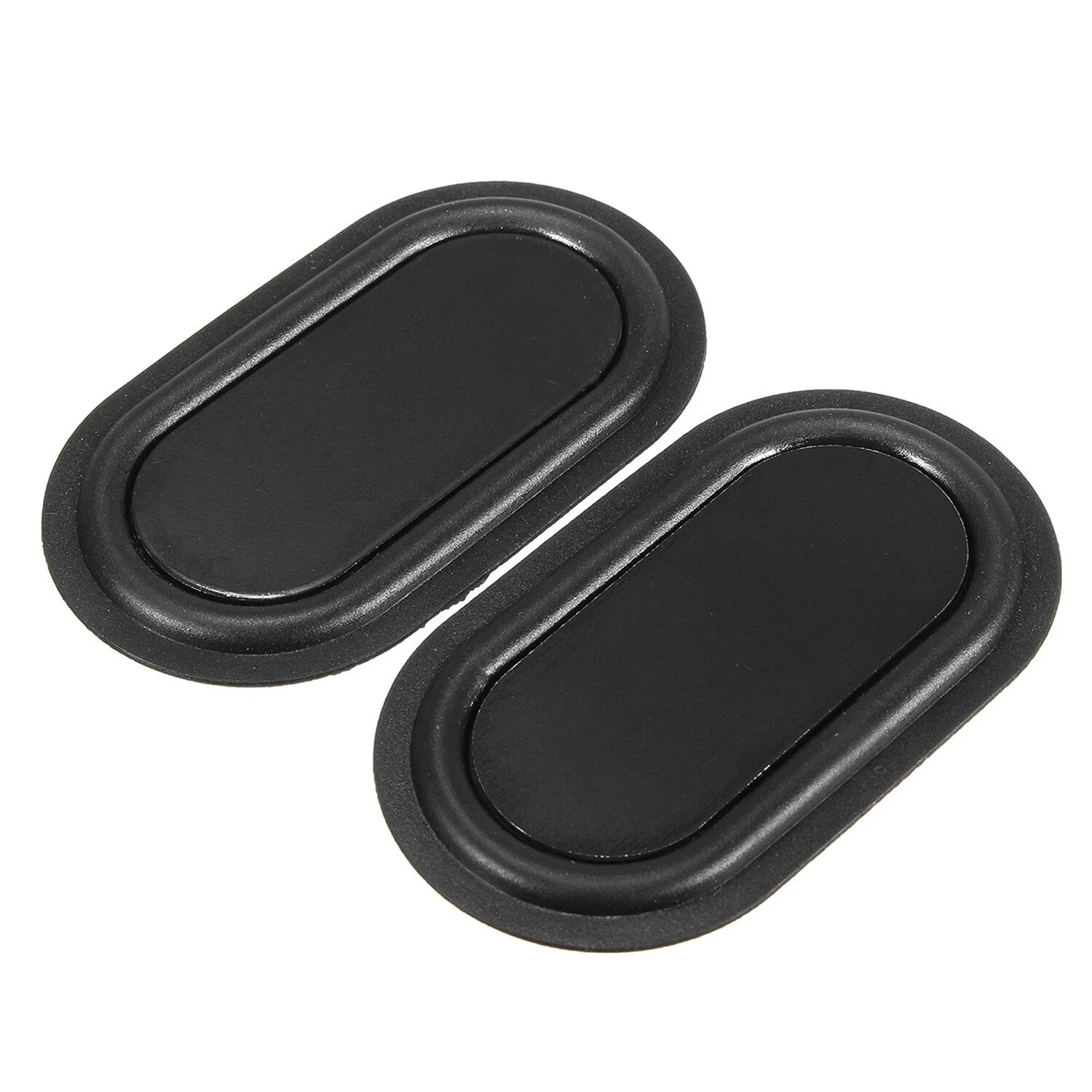 80 x 40mm Speaker Passive Radiator Auxiliary Plate Durable Rubber Bass Vibration Plate Speaker Accessories