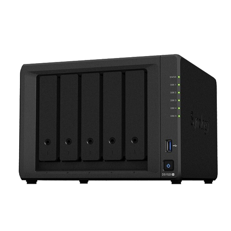 Synology DS1520+ NAS 5 bays Network Cloud Storage Server Diskless
