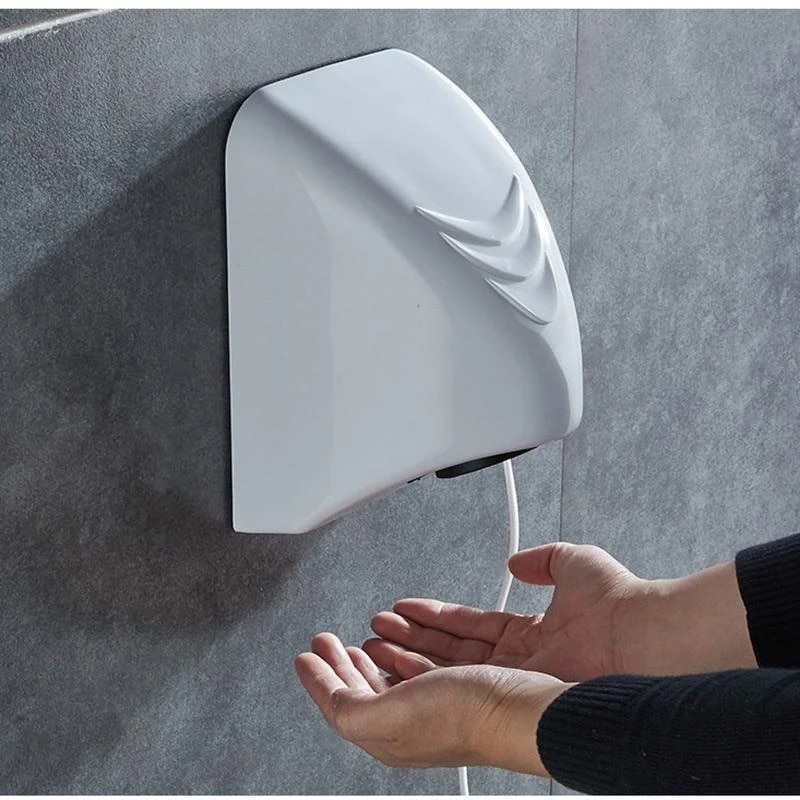 Electric Automatic Hand Dryer 1000W Hotel Bathroom Hand Dryer Electric Heater Wind Hand Dryer Household Equipment Mini Blow Dry