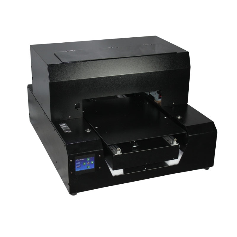 Automatic  A3 size  UV printer  with RIP 9.0 Support white and color ink printing one pass