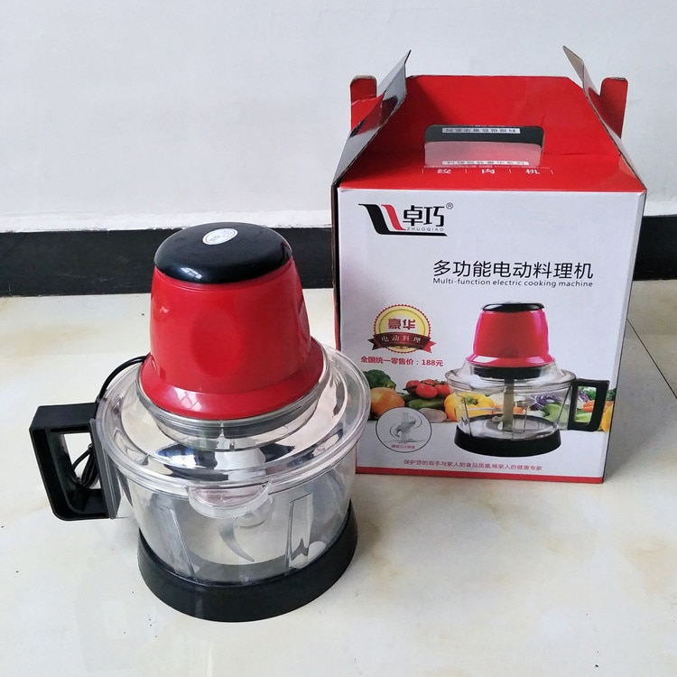 3L Meat Grinder Spice Garlic Vegetable Chopper Electric Automatic Mincing Machine High-quality Household Grinder Food Processor