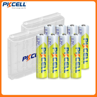 8Pc PKCELL AAA Battery 1.2V Ni-MH AAA Rechargeable Batteries 1000MAH 3A aaa flashlight Toy battery And 2PC AAA/AA Battery Holder